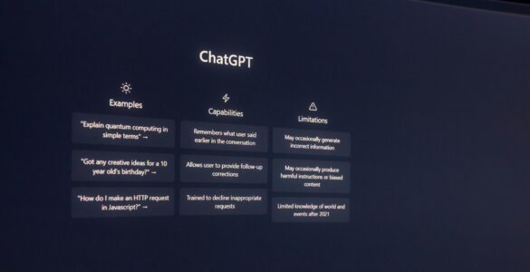 Interface ChatGPT